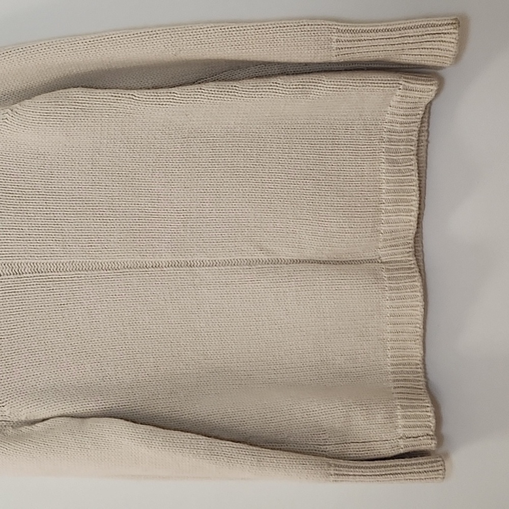 The Row Sweater  wool and cashmere Classic Cream Sz Meduim - Picture 12 of 16